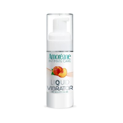 Жидкий вибратор со вкусом персика Amoreane Peach - 30 мл.  Цена 2 889 руб. Испытайте новые грани удовольствия с Amoréane Med – вибрирующим лубрикантом на водной основе, созданным на основе натуральных экстрактов из тропической Амазонии. Уникальная формула с экстрактом цветка джамбу и соком алоэ вера пробуждает лёгкое ощущение вибрации, усиливая чувственность и добавляя яркости интимным моментам. Сочный аромат и нежный вкус спелого персика превращают использование лубриканта в настоящее наслаждение, делая близость ещё более сладкой и игривой. Лёгкая текстура не липнет и легко смывается водой, оставляя только комфорт и свежесть. Amoréane Med не содержит парабенов, масел и нефтепродуктов, полностью совместим с интимными игрушками и презервативами, подходит для веганов и не тестируется на животных. Aqua, Glycerin, Propylene Glycol, Xanthan Gum, Spilantes Acmella Flower/leaf/stem Extract, Sodium Saccharin, Polysorbate 20, Sodium Benzoate, Potassium Sorbate, Citric Acid, Parfum, Disodium Edta, Citric Acid, Parfum, Linalool. Страна: Испания. Объем: 30 мл.