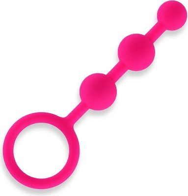 Розовые силиконовые анальные бусы Silicone Anal Beads - 14 см. Длина: 14 см. Диаметр: 2 см. Испытайте острые ощущения анального удовольствия с силиконовыми анальными шариками All About Anal с 3 шариками розового цвета! Эта привлекательная игрушка оснащена тремя ультрагладкими силиконовыми бусинами, которые обеспечивают легкую и необыкновенно приятную игру, что делает ее идеальной для начинающих. Рабочая длина - 13 см. Страна: Китай. Материал: силикон.