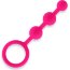 Розовые силиконовые анальные бусы Silicone Anal Beads - 14 см. - Розовые силиконовые анальные бусы Silicone Anal Beads - 14 см.