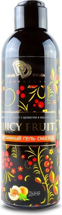 Интимный гель на водной основе JUICY FRUIT с ароматом дыни - 200 мл.