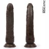 Фаллоимитатор-реалистик Erowoman коричневого цвета - 20 см.