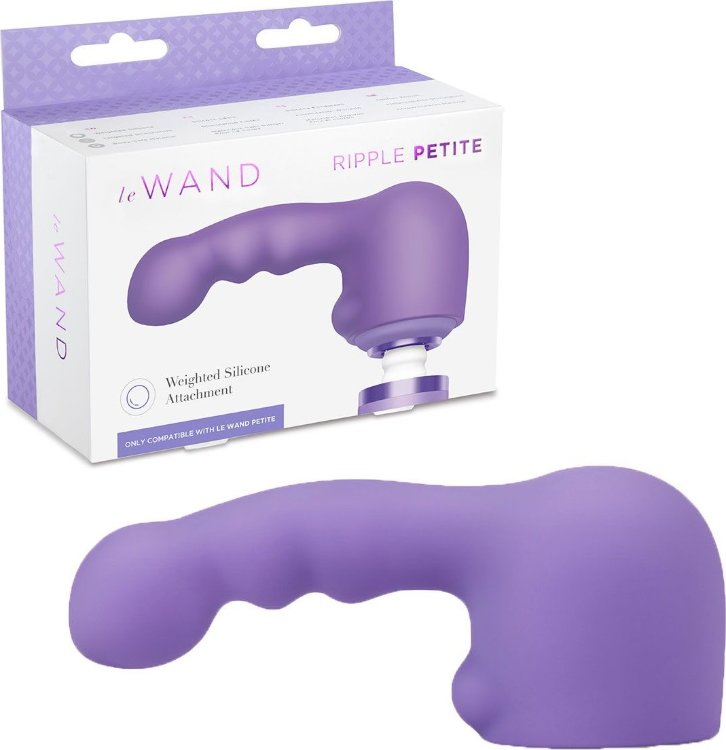 Утяжеленная насадка RIPPLE VIOLET для массажера Le Wand