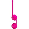 Ярко-розовые вагинальные шарики Kegel Tighten Up III