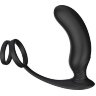 Черный массажер простаты REMOTE P-PLEASER