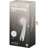 Телесный вибратор для G-стимуляции Spinning G-Spot 1 - 17 см.