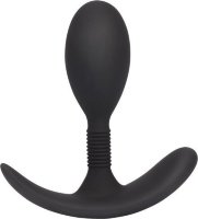 Черная анальная втулка Anal Play Plug S - 8,6 см.