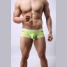 Салатовые мужские трусы-хипсы Cockon X Lace Boxer с вырезами
