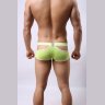 Салатовые мужские трусы-хипсы Cockon X Lace Boxer с вырезами