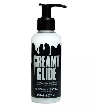 Лубрикант на водной основе Creamy Glide с консистенцией спермы - 150 мл.