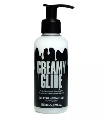 Лубрикант на водной основе Creamy Glide с консистенцией спермы - 150 мл.  Цена 5 107 руб. Погрузитесь в новую реальность с Creamy Glide – интимным гелем на водной основе с мягкой кремовой текстурой и натуральным молочно-белым оттенком, идеально имитирующим сперму. Его шелковистая, сверхскользкая консистенция создаёт натуральные «тянущиеся нити», что делает процесс максимально реалистичным и возбуждающим. Подходит для интимных игр, фото- и видеосъёмок, а также идеально сочетается с эякулирующими фаллоимитаторами. Creamy Glide вдохновлён японским массажным гелем Nuru, поэтому может использоваться не только как смазка (вагинальная или анальная), но и как средство для горячего массажа «тело к телу». Совместим с секс-игрушками. Без запаха. WATER/EAU, GLYCERIN, METHYLPROPANEDIOL, COCOS NUCIFERA (COCONUT) OIL, SODIUM STARCH OCTENYLSUCCINATE, PEG-115M, CAPRYLYL GLYCOL, SODIUM ACRYLATE/SODIUM ACRYLOYLDIMETHYL TAURATE COPOLYMER, TREHALOSE, C15-19 ALKANE, CITRIC ACID, PHENYLPROPANOL, SUCROSE, POLYGLYCERYL-6 LAURATE, POLYGLYCERIN-6, SILICA, SORBITAN OLEATE, BETA CAROTENE (CI 40800), POTASSIUM SORBATE, TOCOPHEROL, SORBITAN ISOSTEARATE. Страна: Франция. Объем: 150 мл.