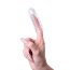 Прозрачная рельефная насадка на палец Arbo - 8 см.  Цена 546 руб. - Прозрачная рельефная насадка на палец Arbo - 8 см.