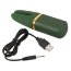 Зеленый вибратор Luxurious Split Tip Vibrator - 13,1 см.  Цена 3 448 руб. - Зеленый вибратор Luxurious Split Tip Vibrator - 13,1 см.