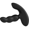 Черный силиконовый стимулятор простаты Levett Nitoc с пультом ДУ