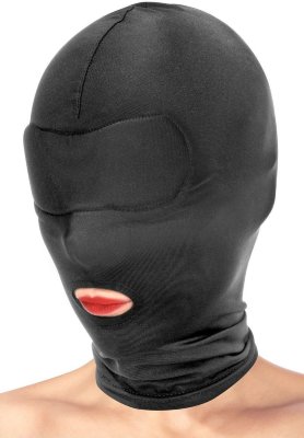 Сплошная маска на голову с прорезью для рта Сплошная маска Fetish Tentation на голову с прорезью для рта. Погрузите своего партнера в полную темноту с этой эластичной балаклавой. Подчинение, где доступен только рот для навязывания своих желаний, возможно только одно, выполнение ваших приказов. Высококачественный материал позволит вам без труда дышать, чтобы ваши БДСМ-игры оставались комфортными. Страна: Франция. Материал: 100% спандекс.