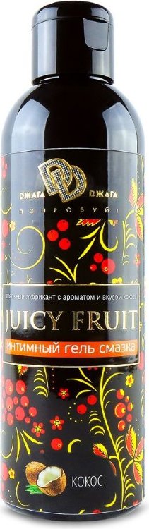 Интимный гель на водной основе JUICY FRUIT с ароматом кокоса - 200 мл.