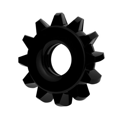 Чёрное эрекционное кольцо для пениса Power Plus  Цена 639 руб. Диаметр: 4.5 см. Чёрное эрекционное кольцо для пениса Power Plus. Внутренний диаметр - 1,6 см. Страна: Китай. Материал: термопластичный эластомер (TPE).