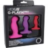 Набор из 3 цветных вибровтулок Nexus G-Play+ Trio