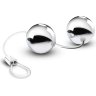 Серебристые вагинальные шарики B Yours Bonne Beads