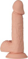 Телесный реалистичный фаллоимитатор Catoblepas - 20,6 см.