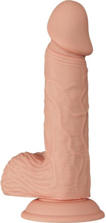 Телесный реалистичный фаллоимитатор Catoblepas - 20,6 см.