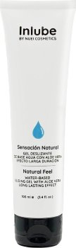 Интимный лубрикант с алоэ вера Inlube Natural Feel - 100 мл.