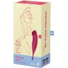 Малиновый вибромассажер Twirling Pro+