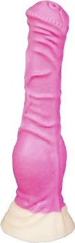 Розовый фаллоимитатор Пони small - 20,5 см.