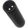 Черная перезаряжаемая вибропуля RealStick CALIBER - 7 см.