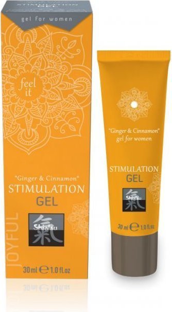 Возбуждающий интимный гель STIMULATION GEL Ginger Cinnamon - 30 мл.