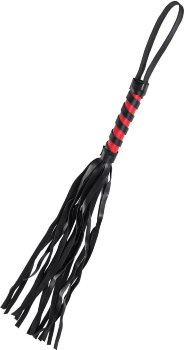 Черно-красный флоггер Anonymo - 45 см.