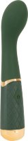 Зеленый стимулятор точки G Luxurious G-Spot Massager - 19,5 см.