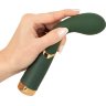 Зеленый стимулятор точки G Luxurious G-Spot Massager - 19,5 см.