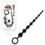 Черные силиконовые анальные бусы Silicone Anal Beads - 30 см. - Черные силиконовые анальные бусы Silicone Anal Beads - 30 см.