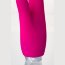 Розовый вибратор с клиторальным стимулятором L EROINA - 18 см.  Цена 2 222 руб. - Розовый вибратор с клиторальным стимулятором L EROINA - 18 см.