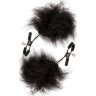 Зажимы для сосков с пухом FEATHERED NIPPLE CLAMPS