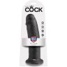 Чёрный фаллос-гигант 10 Cock - 25,4 см.