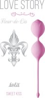 Розовые вагинальные шарики Fleur-de-lisa