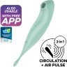 Мятный вибромассажер Twirling Pro+
