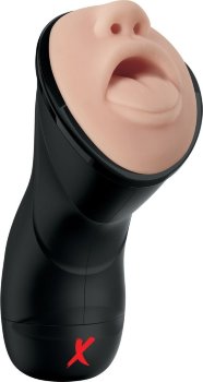 Мастурбатор-ротик Deep Throat Vibrating Stroker