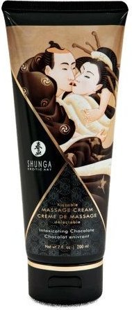 Массажный крем для тела с ароматом шоколада Intoxicating Chocolate - 200 мл.