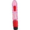Розовый вибратор-реалистик 9 Inch Realistic Vibe - 22,3 см.