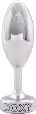 Серебристая анальная втулка Doxy Smooth Butt Plug - 10,5 см. Длина: 10.5 см. Диаметр: 3.3 см. Вытянутая анальная пробка от Doxy изготовлена из прочного алюминия. Такой материал добавляет веса изделию, что дает возможность для дополнительного растяжения при использовании. Основание втулки с гравировкой служит ограничителем для безопасного длительного ношения. А гладкая бесшовная поверхность обеспечивает идеальное скольжение даже с минимальным количеством лубриканта. Алюминий хорошо держит тепло, поэтому подойдет любителям температурных игр. Для охлаждения поместите пробку в холодильник, а для того, чтобы нагреть ее используйте водяную баню. В комплект входит элегантный футляр для хранения из матового алюминия с закручивающейся крышкой. Рабочая длина - 7 см. Вес - 155 гр. Страна: Великобритания. Материал: металл.
