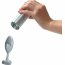 Серебристая анальная втулка Doxy Smooth Butt Plug - 10,5 см. - Серебристая анальная втулка Doxy Smooth Butt Plug - 10,5 см.