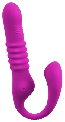 Лиловый вибратор 3 Function Vibrator с функцией фрикций и постукиванием  Цена 14 906 руб. Длина: 39.7 см. Диаметр: 3.9 см. Вибратор с клиторальным стимулятором. 3 моторчика для вибрации, функции фрикций и постукивающих импульсов. Побалуйте вагину и клитор одновременно. 10 режимов вибрации, 3 скорости фрикций, 10 режимов постукивания в стимуляторе клитора. Функциями можно управлять отдельно. Податливый и гибкий. Силикон с шелковистой мягкой текстурой на ощупь. Водонепроницаемый. Перезаряжаемый - в комплекте USB-кабель для зарядки. Рабочая длина - 14 см. Страна: Китай. Материал: силикон. Батарейки: встроенный аккумулятор.