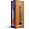 Реалистичный мультискоростной вибратор без мошонки Mad Rocket - 21 см.
