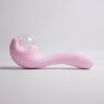 Розовый вибромассажёр с деликатными токами