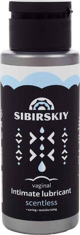 Интимный лубрикант на водной основе SIBIRSKIY без запаха - 100 мл.