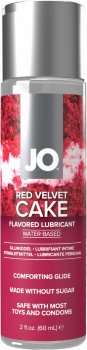 Лубрикант на водной основе JO H2O Red Velvet Cake Flavored Lubricant - 60 мл.