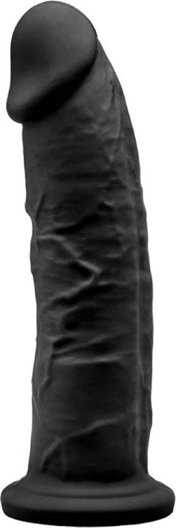 Черный фаллоимитатор SILEXD Model 2 - 19 см.