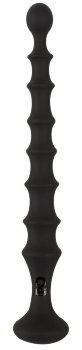 Черная анальная ёлочка Magic Anal Wand - 26,9 см.